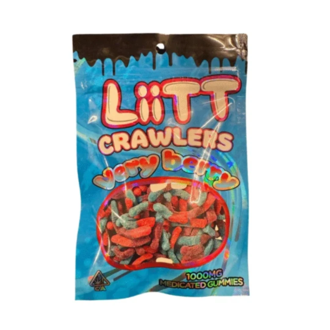 Litt Crawlers Very Berry Thc Gummies 1000mg