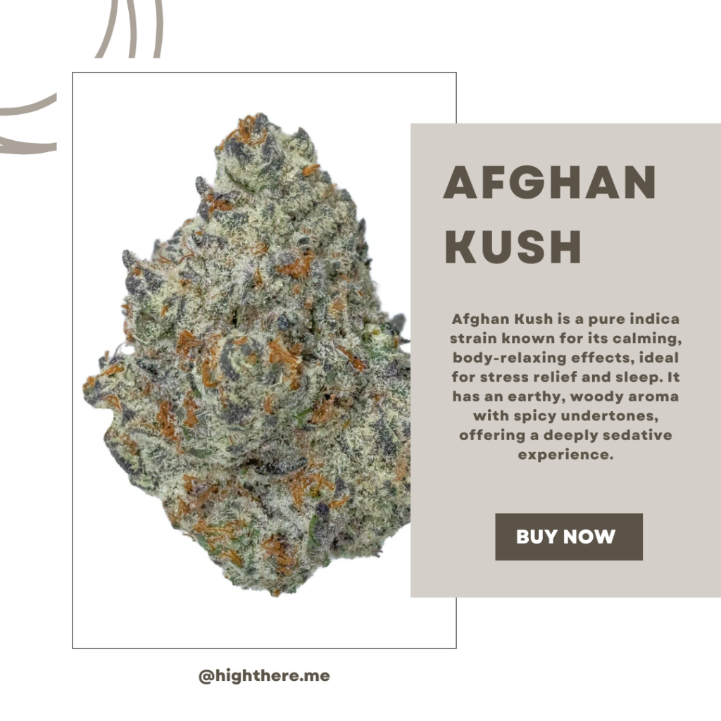 Afghan kush weed strain