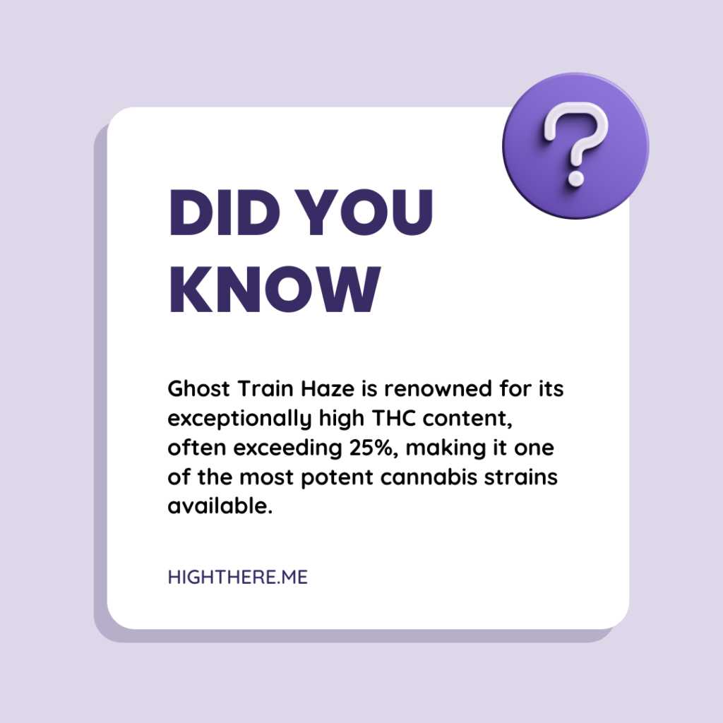 ghost train haze facts