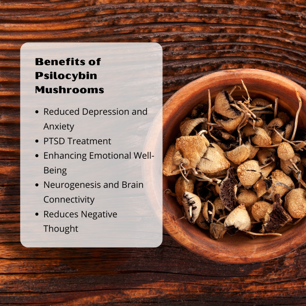 Benefits of Psilocybin Mushrooms