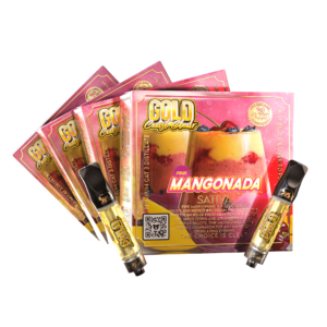 Gold Coast Clear 1g vape cartridge with sleek design and premium quality