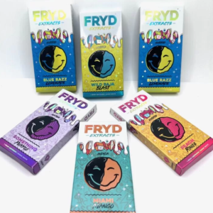 Frydd Extracts Vape 2g disposable vape pen with premium design and high-quality liquid diamond extract.