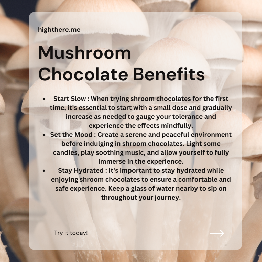 Mushroom chocolate