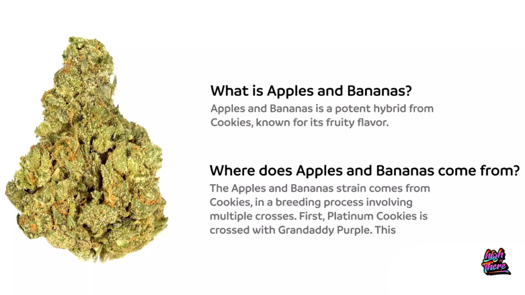 Apples and Bananas weed Strain