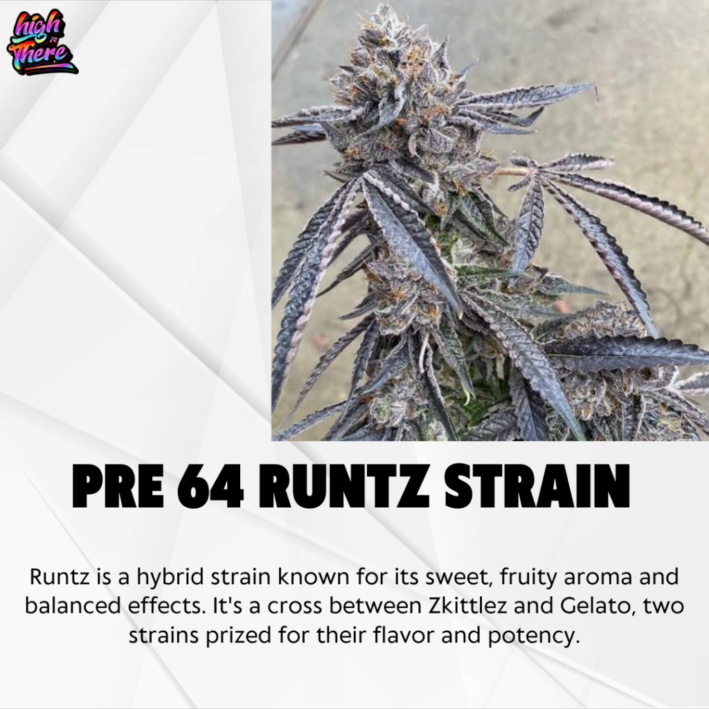 Pre 64 Runtz Strain 1