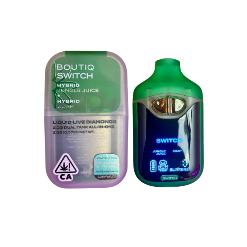 Boutiq Switch Liquid Live Diamonds – Jungle Juice & Zoap