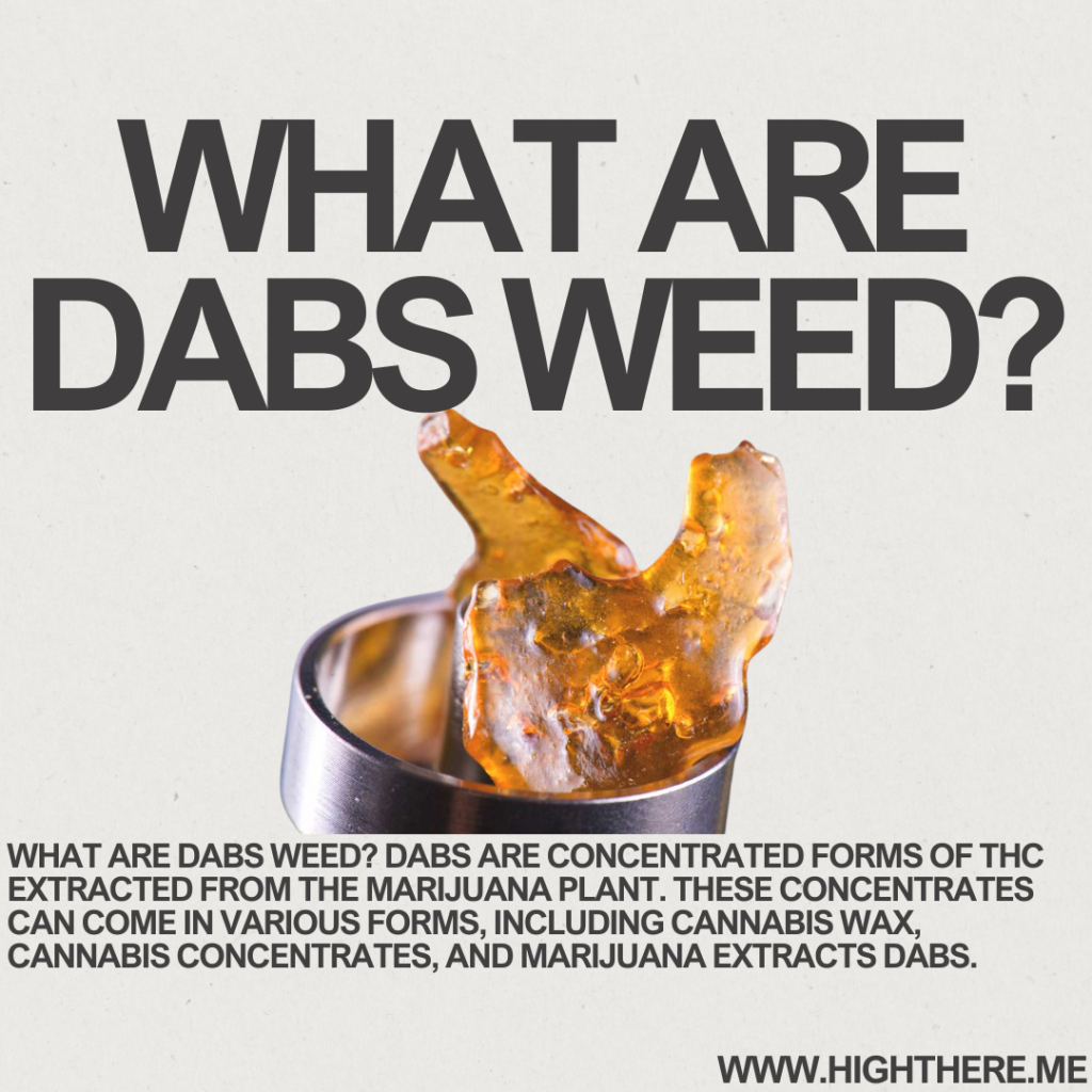What are dabs weed