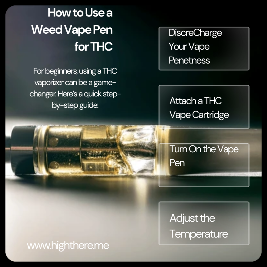 How to Use a Weed Vape Pen for THC