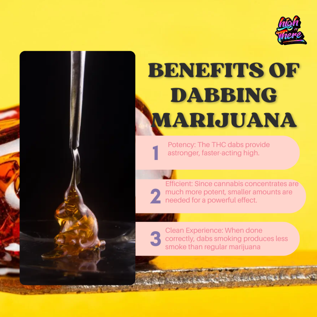 dabbing marijuana
