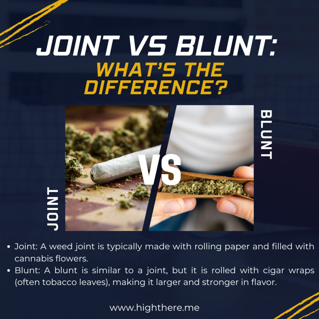 joint vs blunt