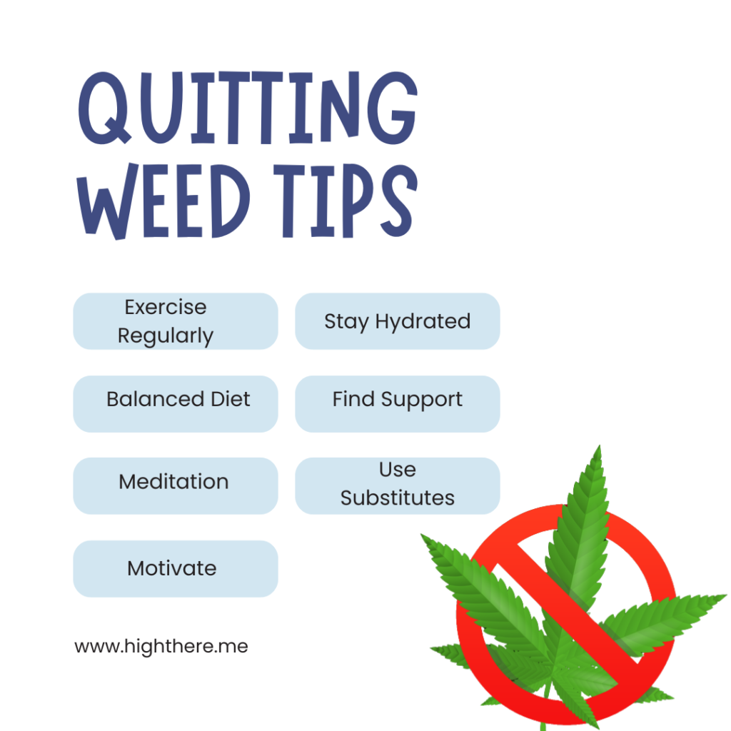 Quit Smoking Weed Tips