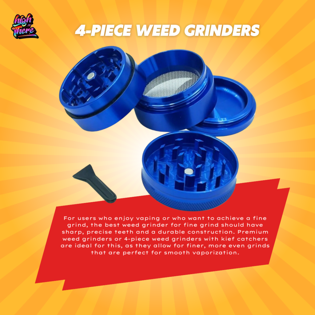 4-piece weed grinders