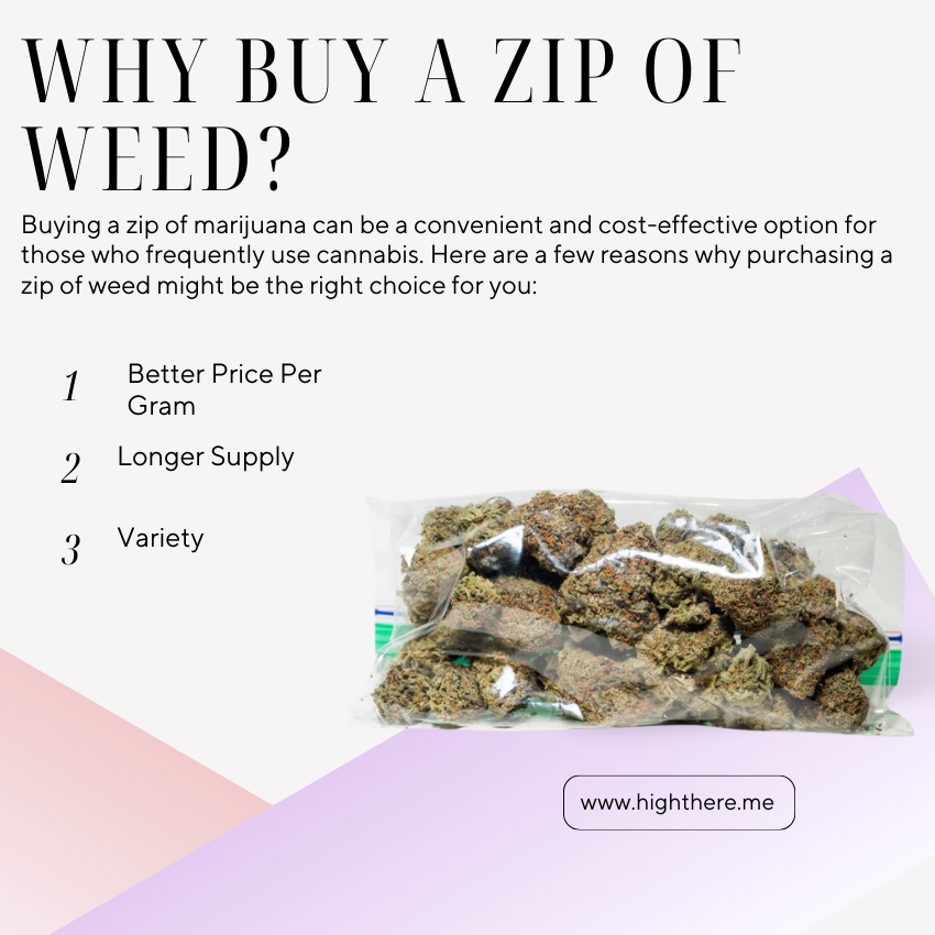 zip of marijuana