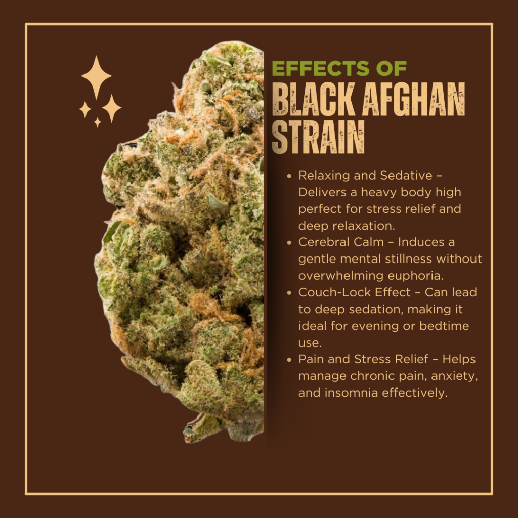 EFFECTS OF Black Afghan Strain