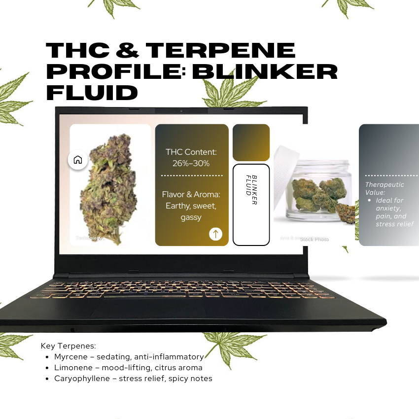 THC Content and Terpene Profile of Blinker Fluid