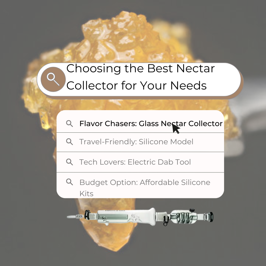 Choosing the Best Nectar Collector for Your Needs