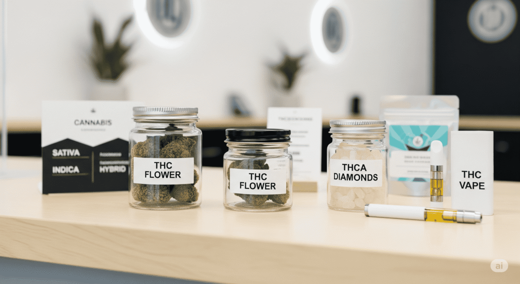 what is the difference between THC and THCA