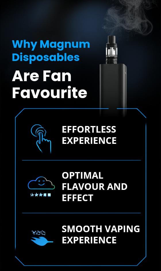 Know the magnum disposable features