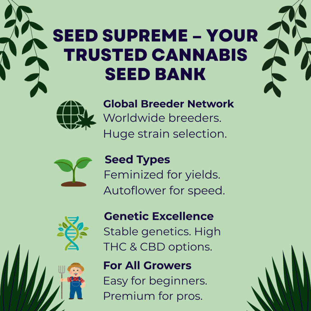 Seed Supreme trusted cannabis seed bank