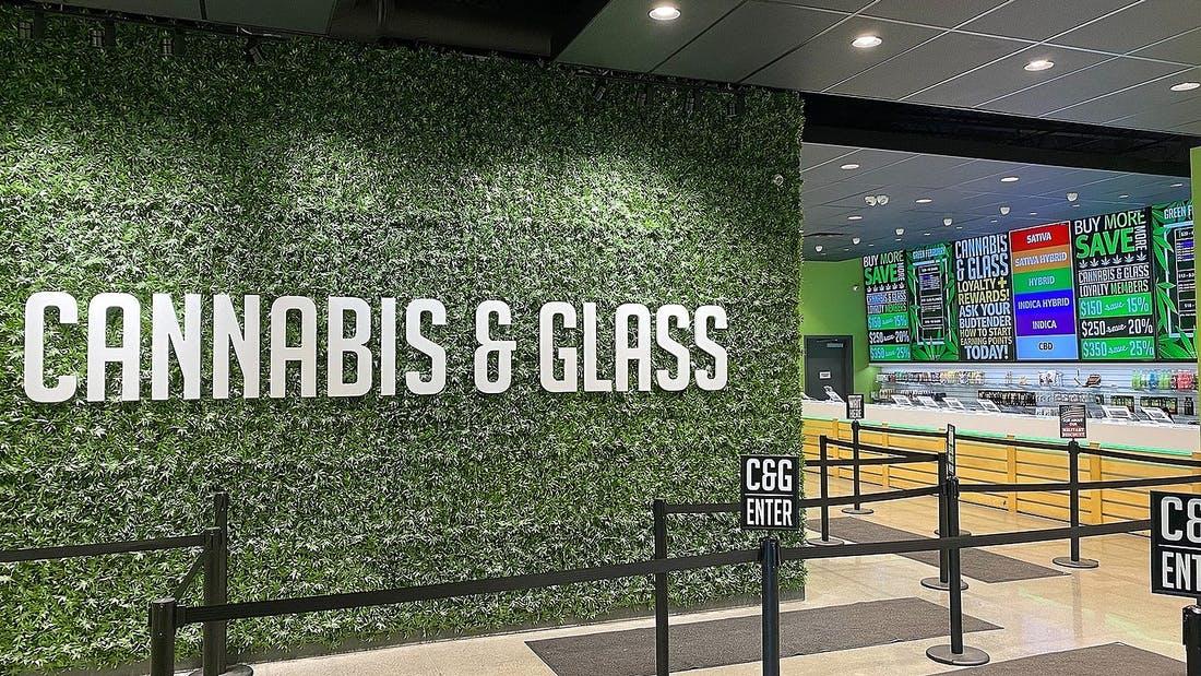 Cannabis and glass dispensary in dc