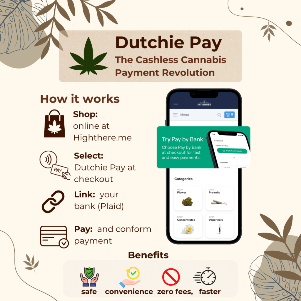 Pay with dutchie pay in Washington DC dispensary 