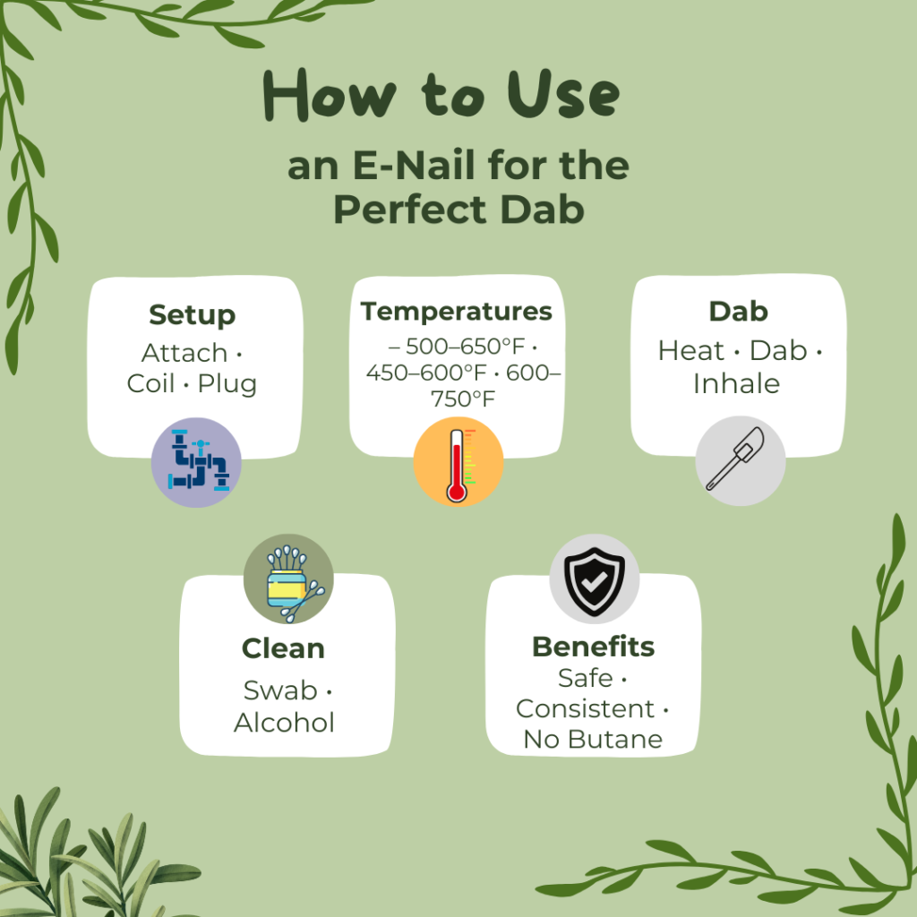 How to use e-nail dab rig