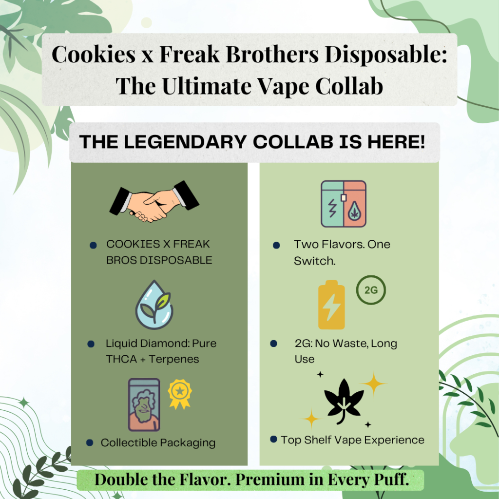 cookies x freak brothers vape disposable in DC