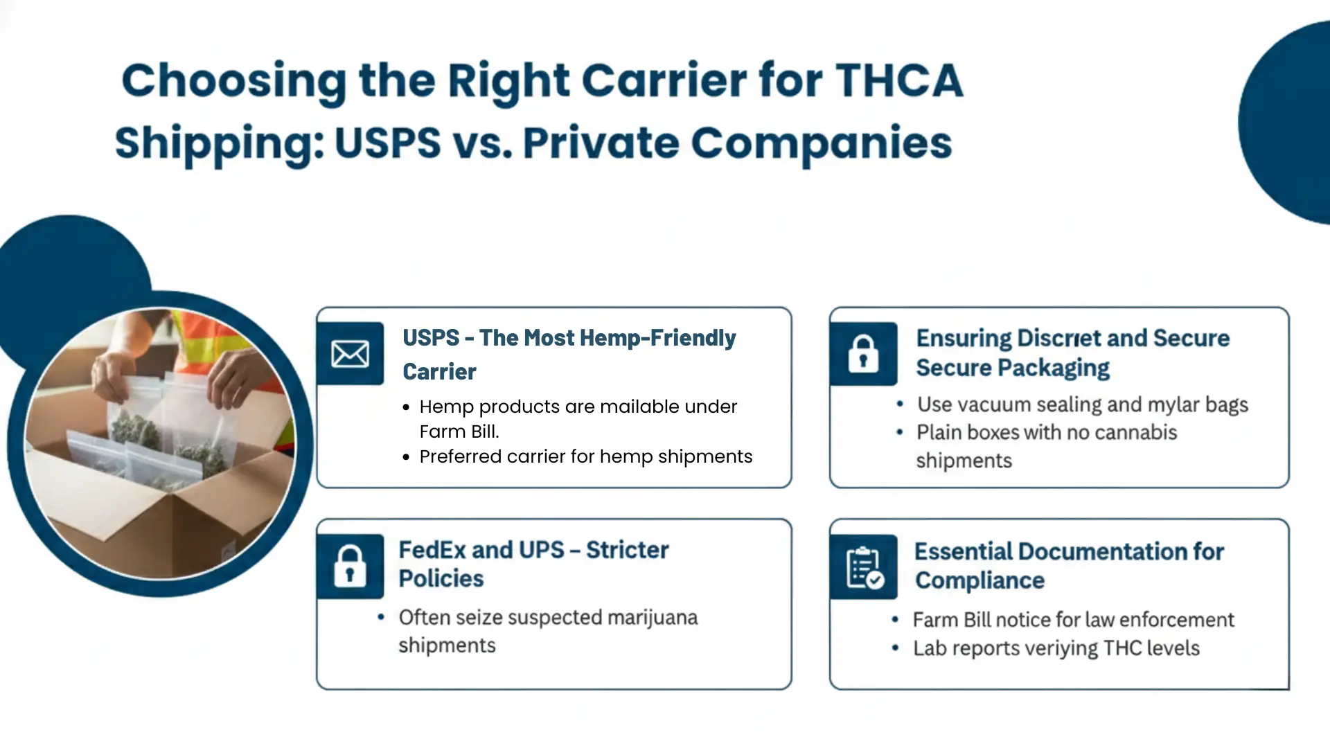 choosing-the-right-carrier-for-THCA-shipping in DC