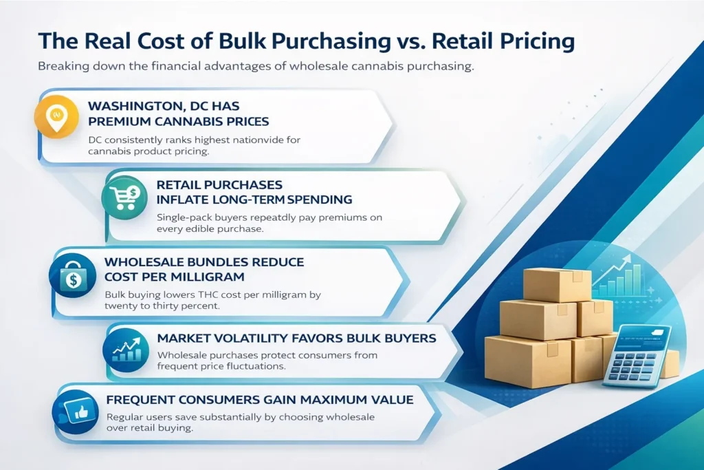 DC wholesale edibles delivery