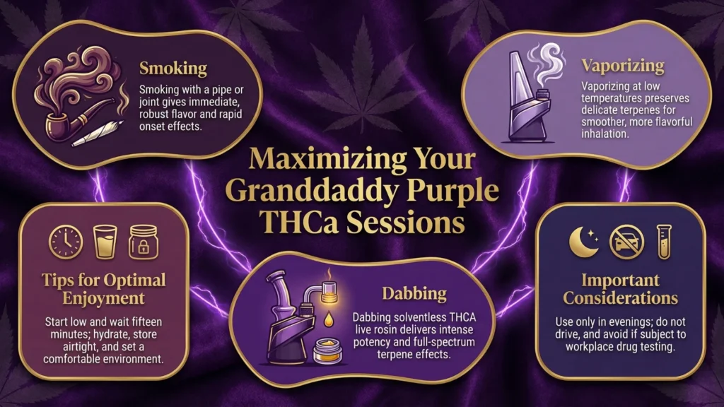 buy Granddaddy Purple THCa in Washington DC