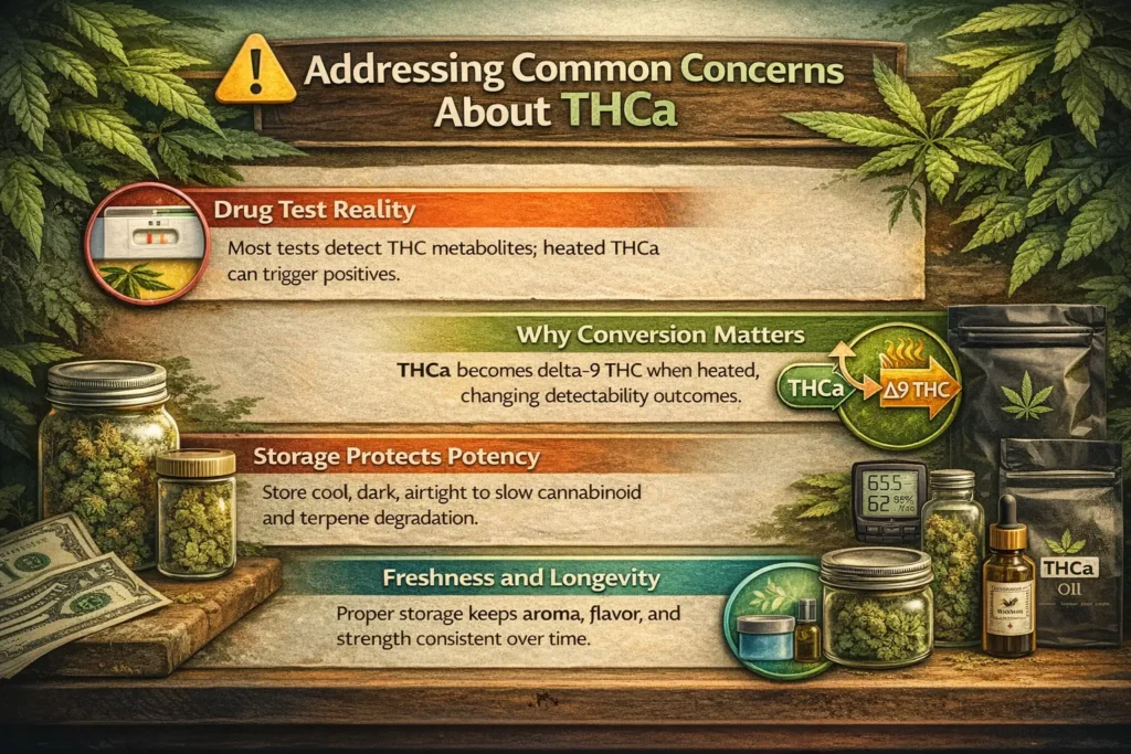 does THCa get you high