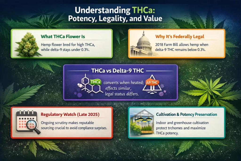 hemp-derived THCa explained
