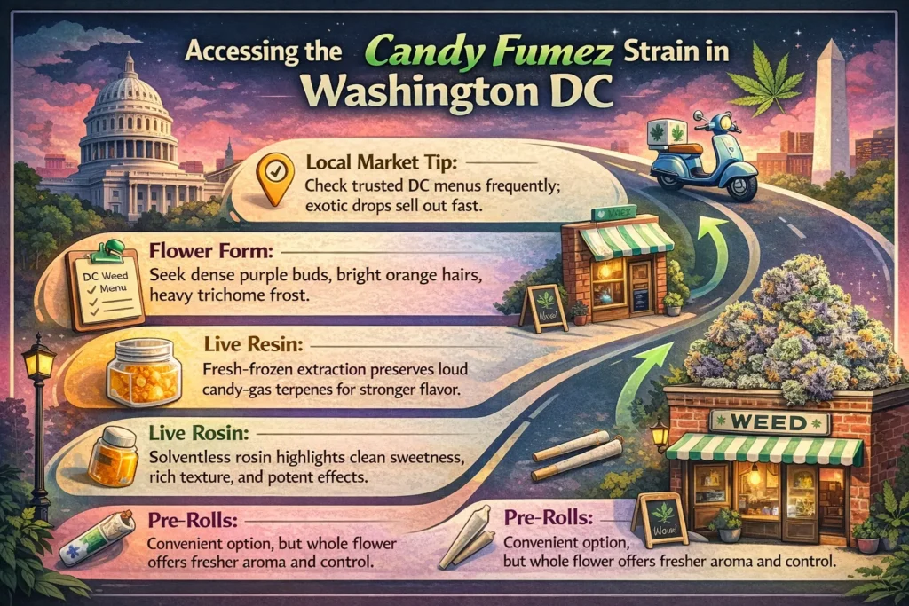 Candy Fumez flower DC