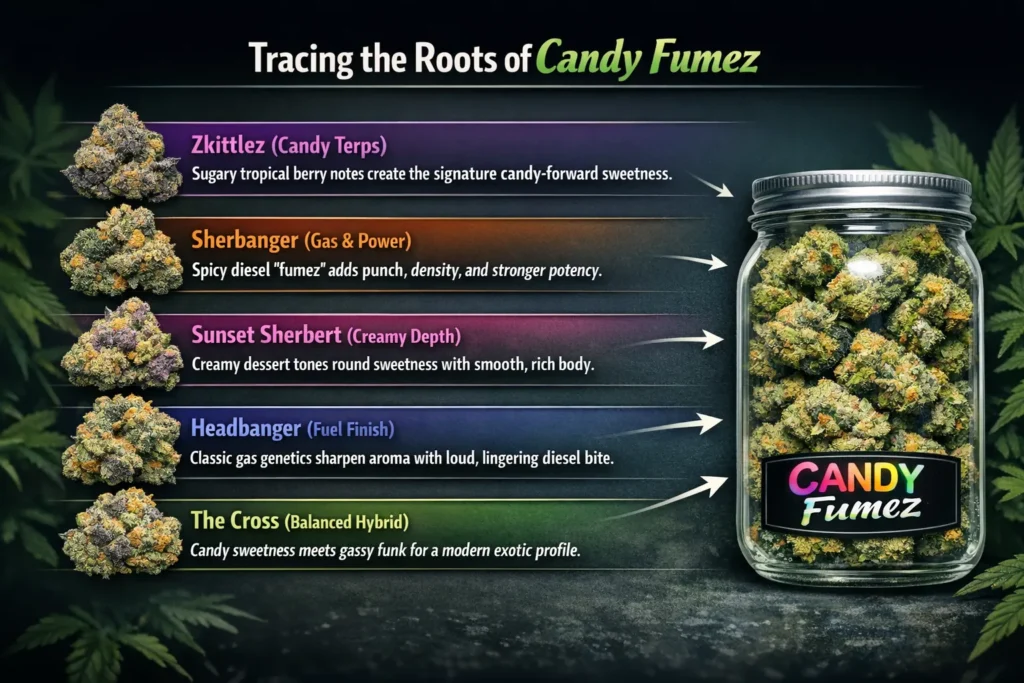 Candy Fumez strain flavor