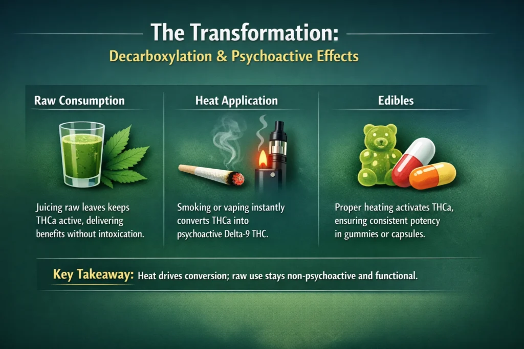 does thca get you high