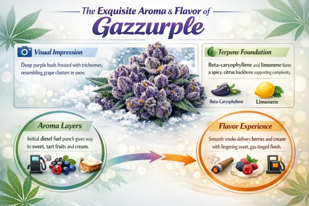 Gazzurple strain THC