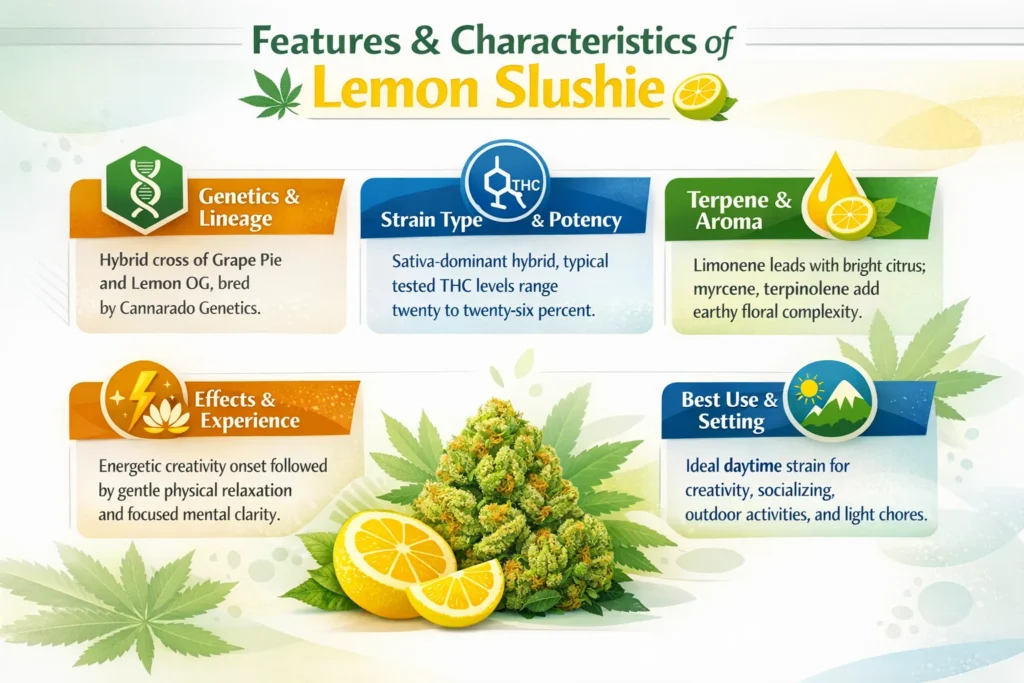 Lemon Slushie THC percentage