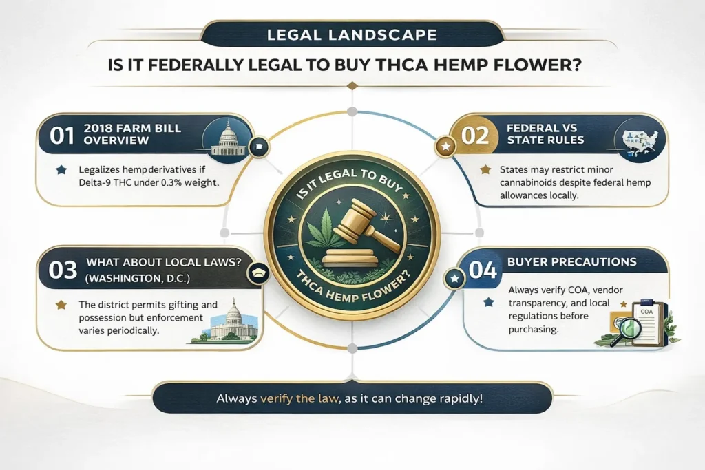 THCA flower for sale