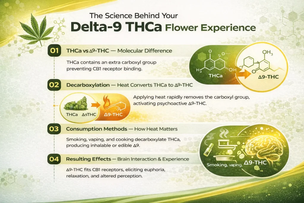 THCa edibles decarboxylation