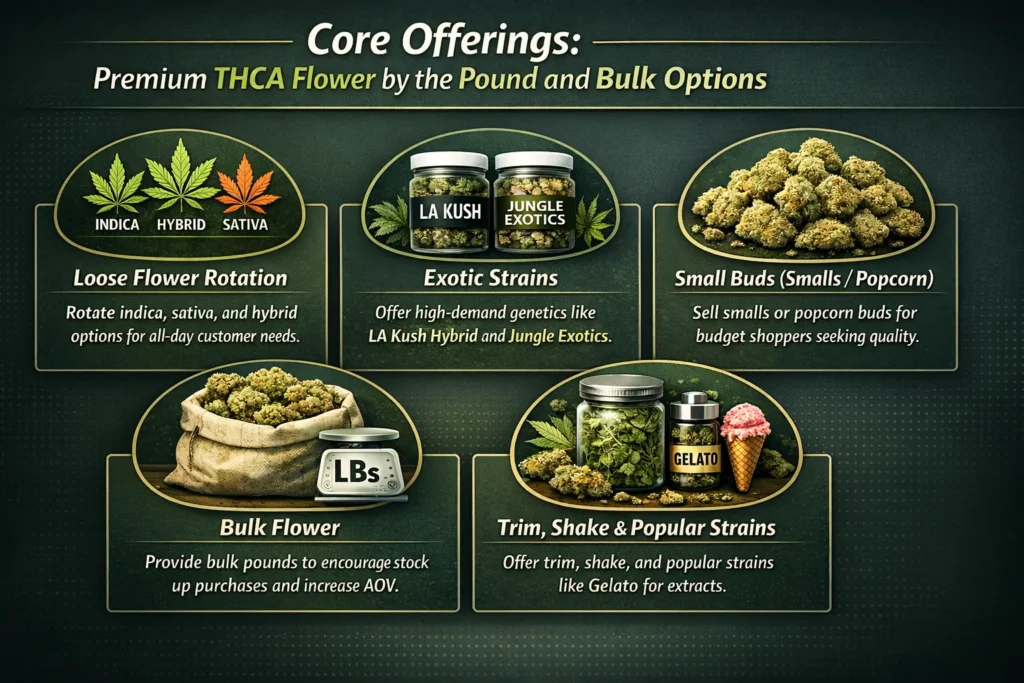 bulk THCa flower supplier