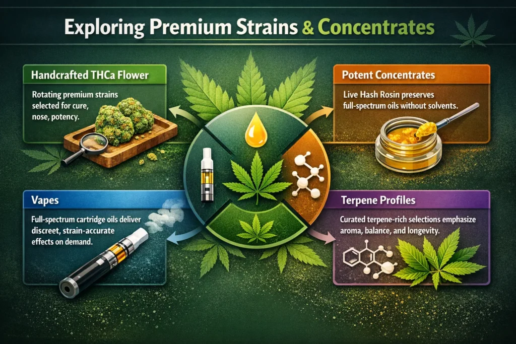 handcrafted THCa DC dispensary