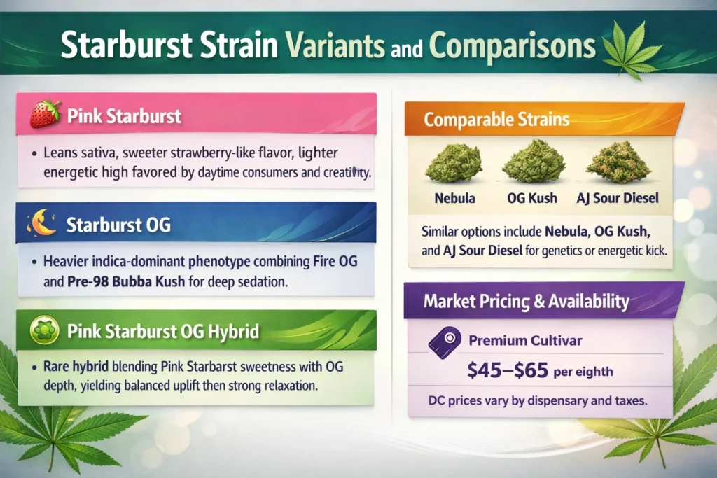 starburst strain terpene profile