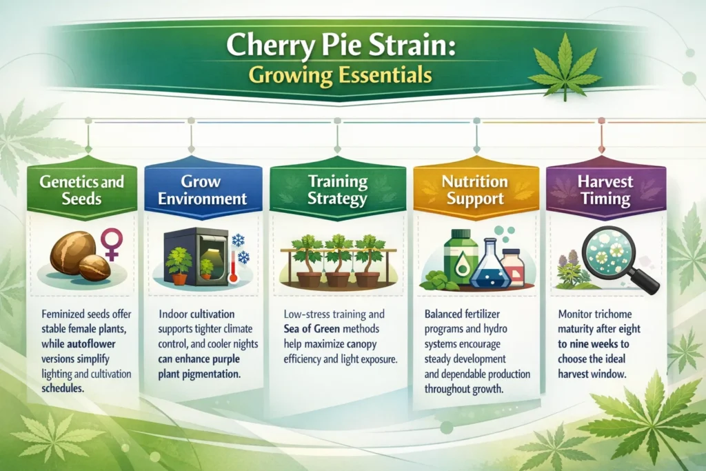 Grow Cherry Pie strain in Washington DC