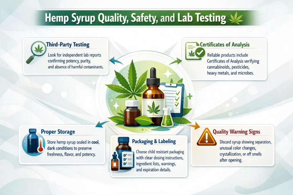 Hemp infused syrup near me