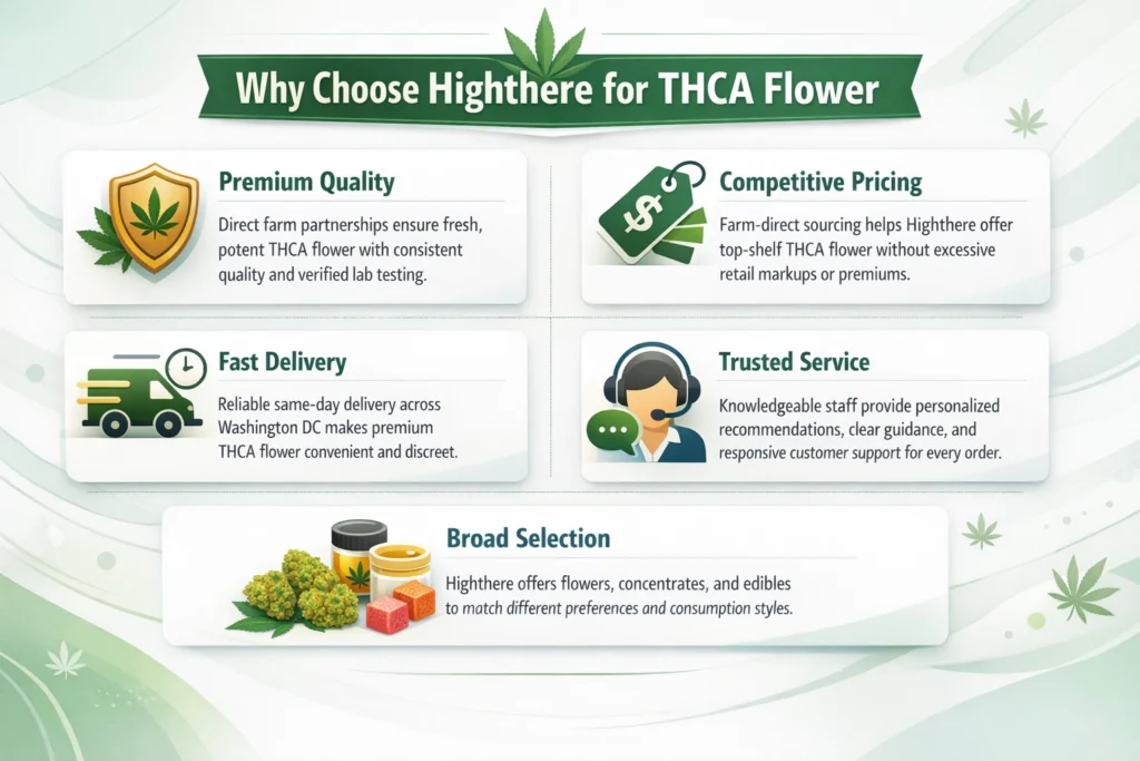 THCA flower same day delivery Washington DC