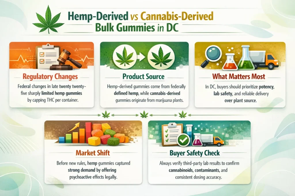 bulk THC gummies Washington DC