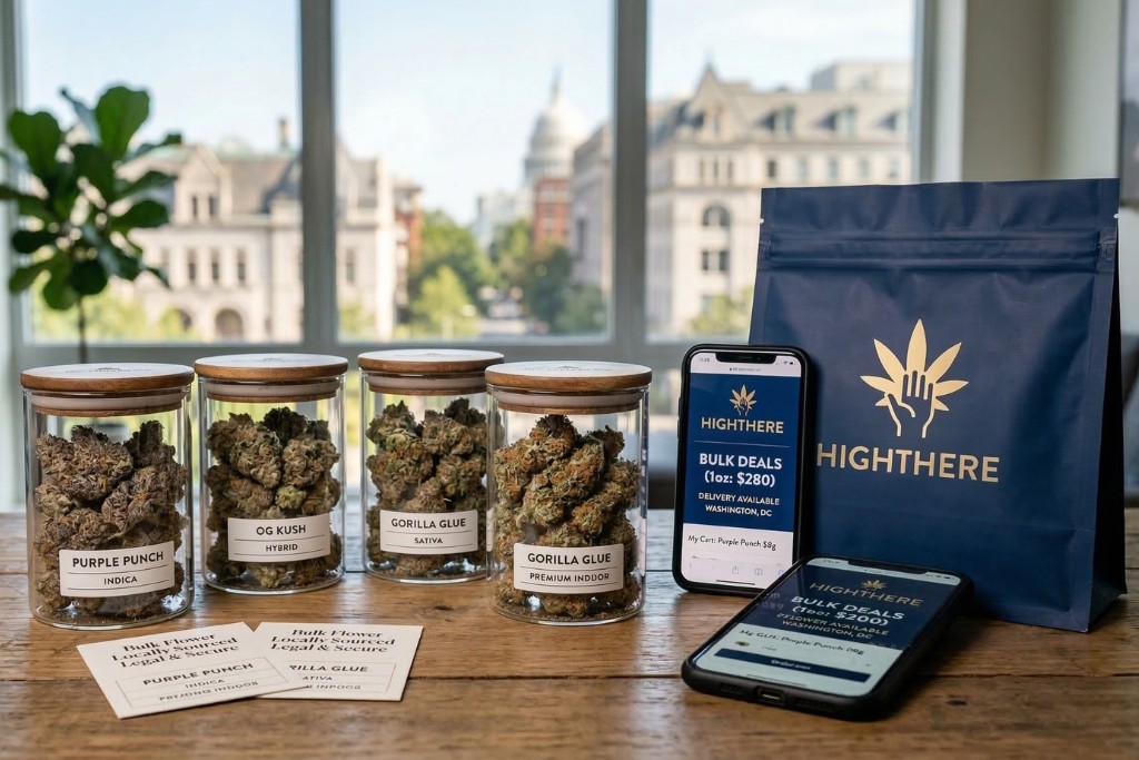 bulk weed DC delivery