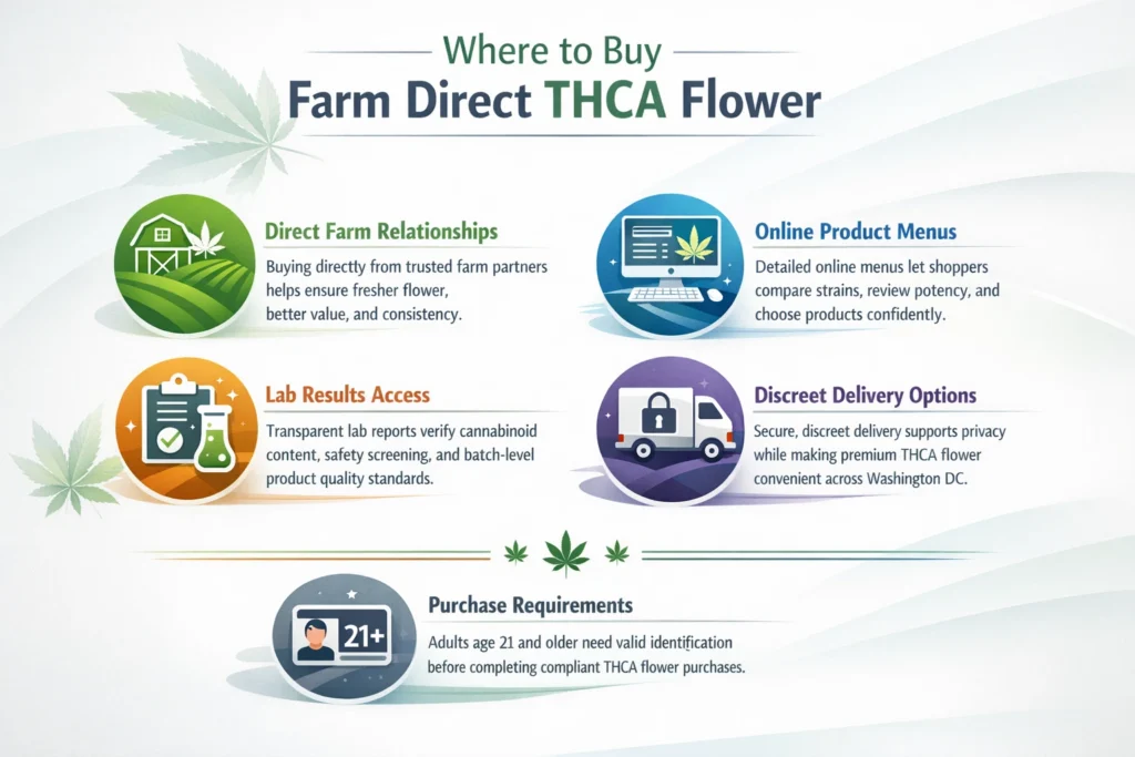 farm fresh THCA weed delivery DC