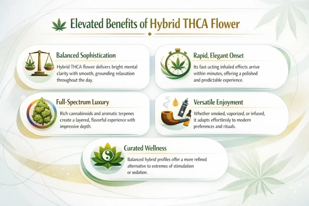 hybrid THCA flower