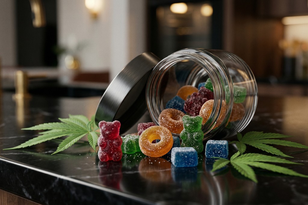 THC edibles gummies